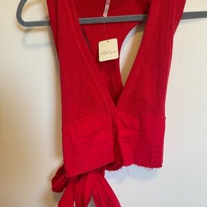NWT Free People red top